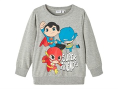 Name It grey melange DC Super Friends sweatshirt